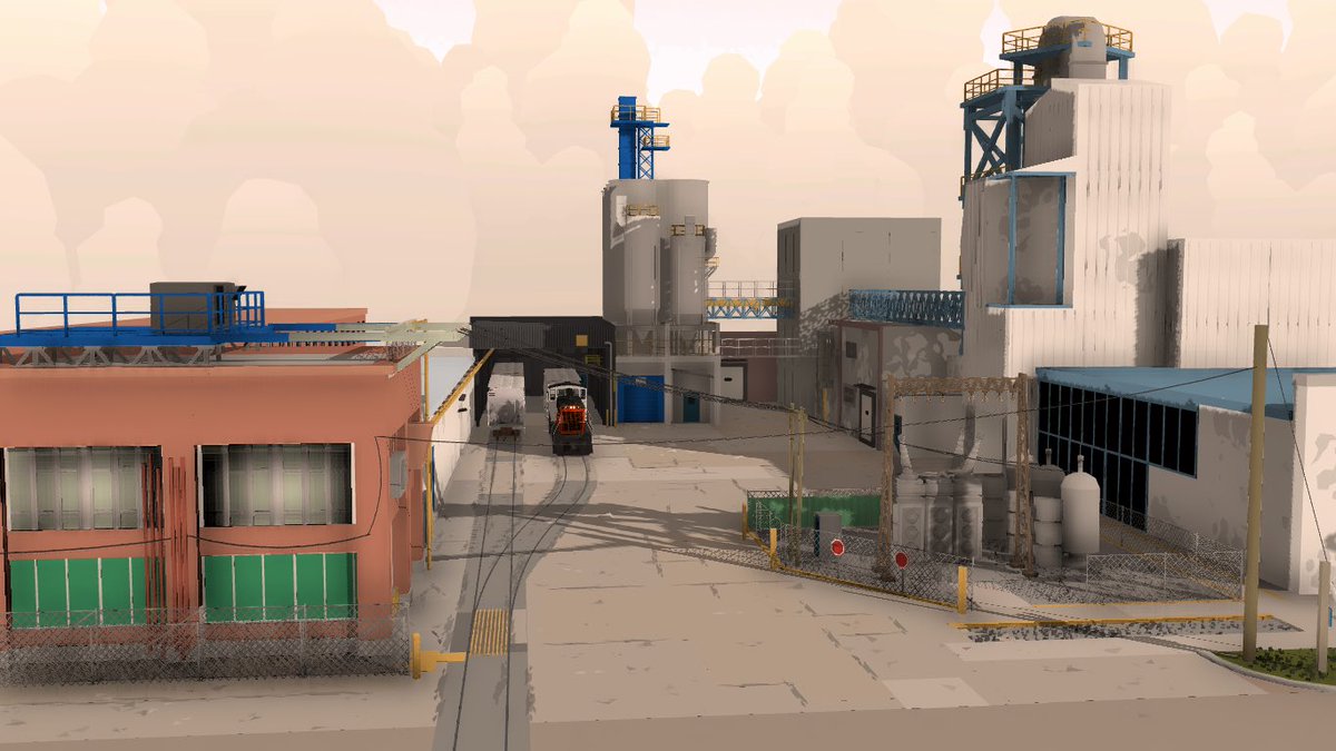 MeisterTerrain's tweet photo. Welcome to Defiance, Ohio the diorama should be on the workshop when I’m done. #RollingLine https://t.co/Zd9ZGzZj3C