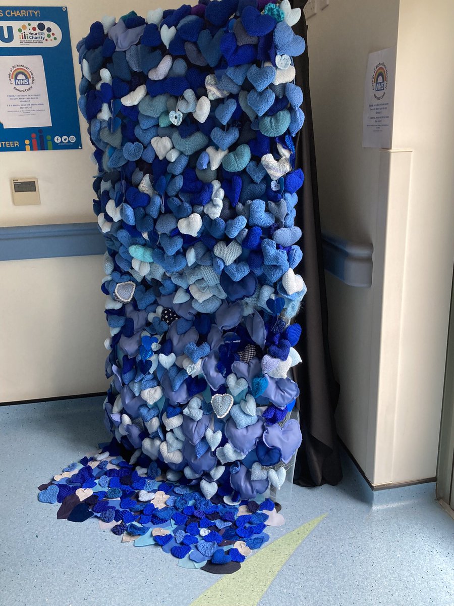 Great display from Teesdale DIstrict Nurses at Richardson Hospital #NHS75 celebration. Plus a waterfall of hearts, Tombola and entertainment by <a href="/HospitalFriends/">Richardson Friends</a> . <a href="/CDDFTNHS/">County Durham and Darlington NHS Foundation Trust</a>