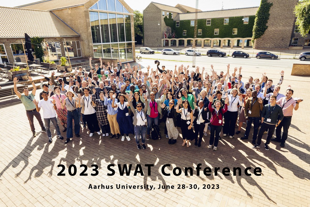 nakulopa's tweet photo. Last week I attended the @swat_model conference at @Aarhus Uni, and it was an incredible experience.
I presented part of my PhD work on modeling nutrient pollution in a Möhne reservoir catchment, and what a great opportunity and experience! #watermanagement #inventWater #phdlife https://t.co/bULigQbmiM