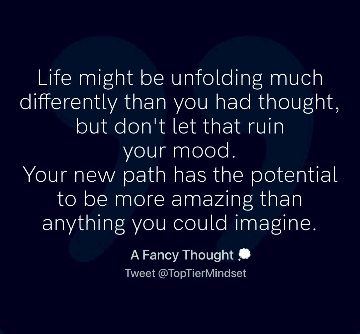 TopTierMindset's tweet photo. Have faith in the journey 💕 https://t.co/svob80TJce