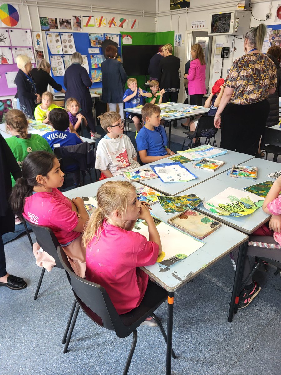 This afternoon we're at <a href="/LlanishenFach/">Llanishen Fach Prm</a> and have been blown away by their holistic approach to the curriculum. Amazing standards in expressive arts 👏 <a href="/TaithWales/">Taith</a> <a href="/intlinksglobal/">international links global</a> #OSydneyiGymru