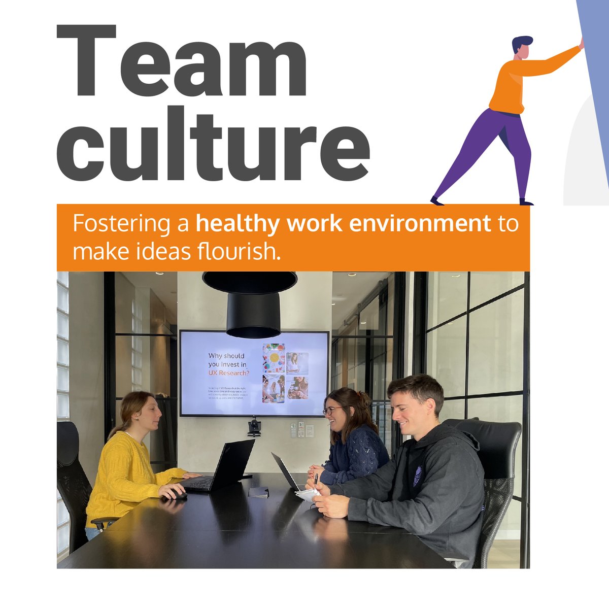 beerealit's tweet photo. 💪 Having a strong team culture with solid foundations is crucial for success.

🤜🤛 When there is a good working culture, team members collaborate, share knowledge, communicate and most importantly support one another.

🙋‍♀️ Having positive working relationships and a defined team culture results in long-term and better solutions for our customers.

🚀 Contact us if you want to know more about how we can help your business grow!