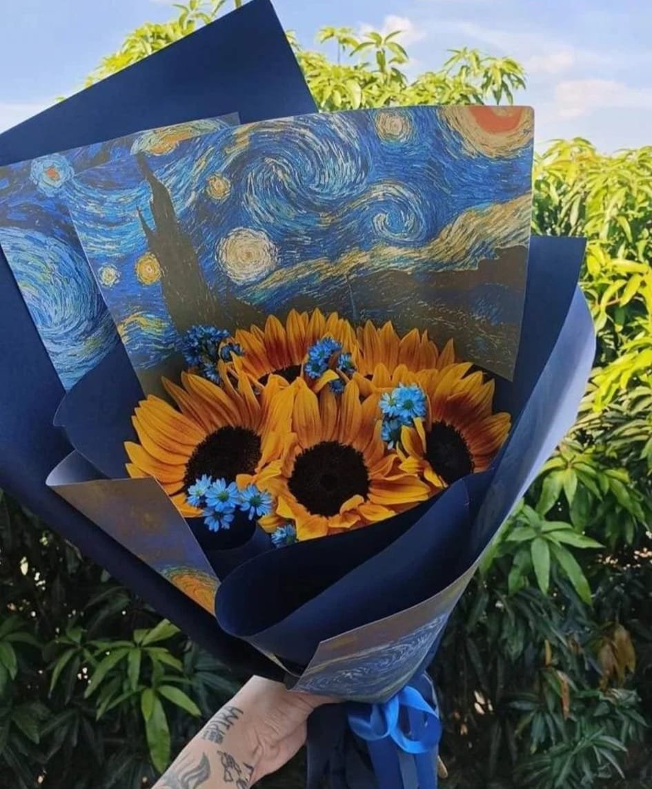 van gogh bouquet