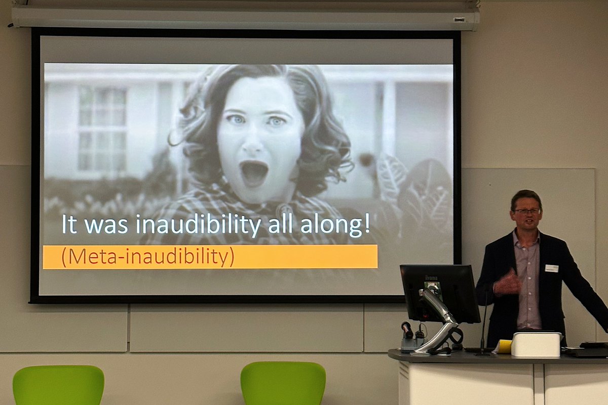 SoundonScreenOB's tweet photo. #SoundonScreen2023 Keynote Speaker Nicholas Reyland's theorisation of ‘ostentation’ in Peak TV scoring takes us through particular audiovisual moments in shows such as:
Wednesday (2022); The Last Of Us (2023); The Wire (2002–2008); WandaVision (2021) & many more
#RNCM @rncmlive https://t.co/Zf0ER7rMup