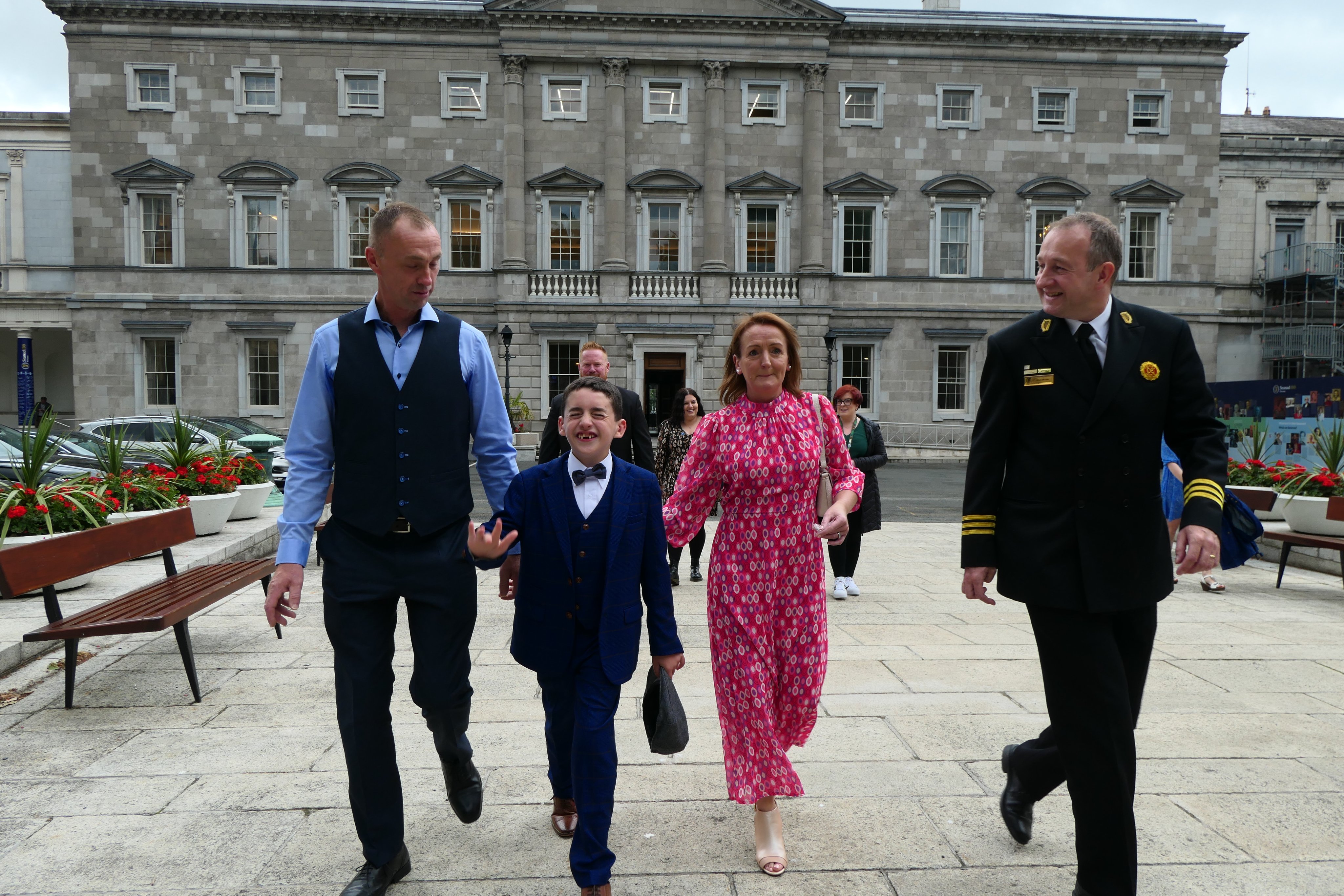 Houses of the Oireachtas Tithe an Oireachtais on Twitter "Greeted by