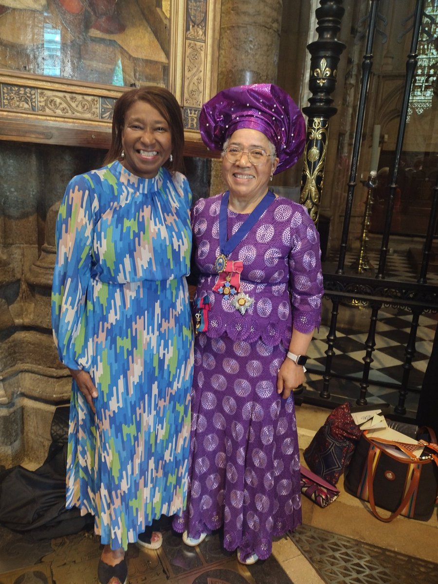 It was such an honor to meet you, Dame Elizabeth Anionwu OM today. Your storytelling of your lived experience is so inspiring.  I'll certainly invite you to join us @SheffChildrens #NHSBirthday #NHS75