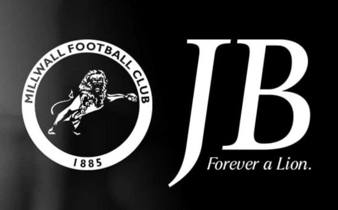 KevinVeasey1980's tweet photo. Probably pissing in the wind with this but how much does it cost to be a club main sponsor? If the Huski rumours are true I’d love to see this JB Forever a lion emblazoned on our kits. imagine a crowd funding between all fans and players would drum up some whack of £ @MillwallFC https://t.co/hOhAyc8z8F