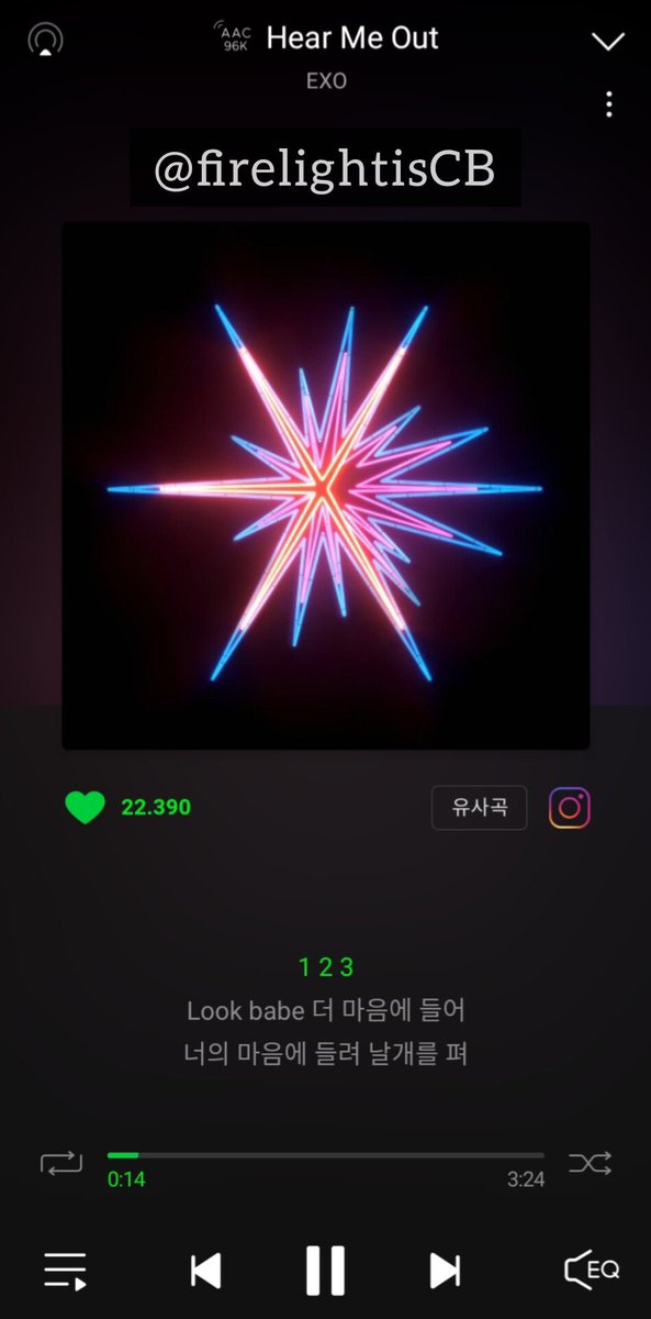firelightisCB's tweet photo. Iyaa akhirnya bisa streaming di melon, makasih @dksooave udah bantu #testiPeng https://t.co/Cg7BUeQ4HE