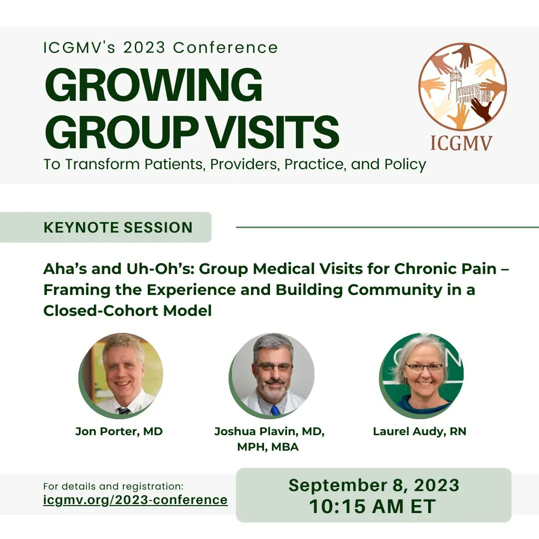 Integrated Center for Group Medical Visits tweet media