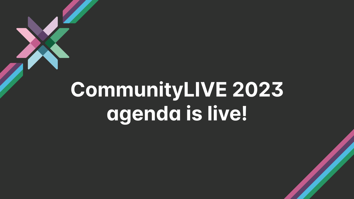 Each year, #CommunityLIVE attendees learn new ways to innovate and continuously adapt to the changing needs of their organization and the people they serve. 💡🌠

Check out the agenda at a glance for all the great things in store this October: communitylive.com/en/agenda/agen…