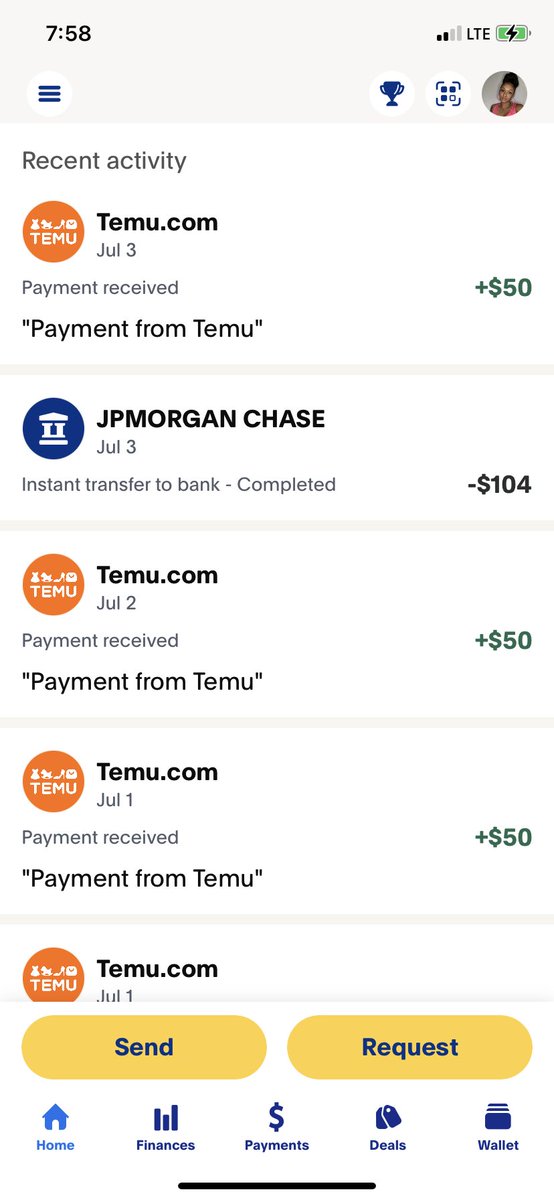Y’all I really made $250 in the last two days from #TemuApp this is why I don’t knock side hustles until I try them! Download the app & signup w/ your email 

temu.com/s/nrhvxMROA51g…