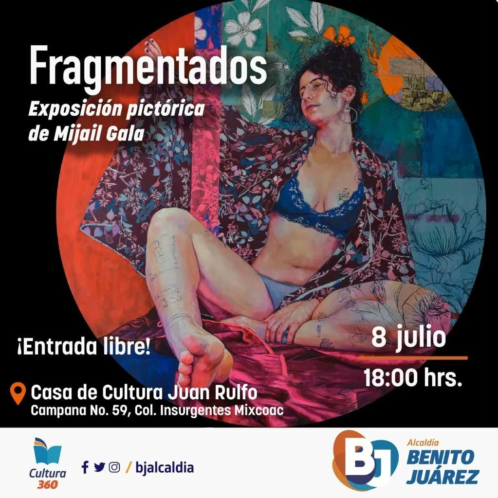 BJAlcaldia's tweet photo. ¡Un homenaje a dos grandes artistas de trayectoria admirable, Marcela Ponzanelli y Rosita Ponzanelli! Te invitamos a una excepcional exposición pictórica donde se celebra el legado de estas talentosas creadoras.
#CulturaBJ🎨
📍 Casa de Cultura Juan Rulfo
🗓️8 de julio https://t.co/mpWlpIwzG5