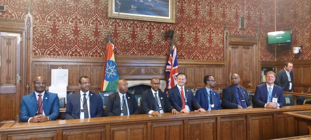 ETEmbassyLDN's tweet photo. @flyethiopian celebrates 50th anniversary of the start of its services to #London #UK #Ethiopia #Africa https://t.co/k1v1y3ao8c