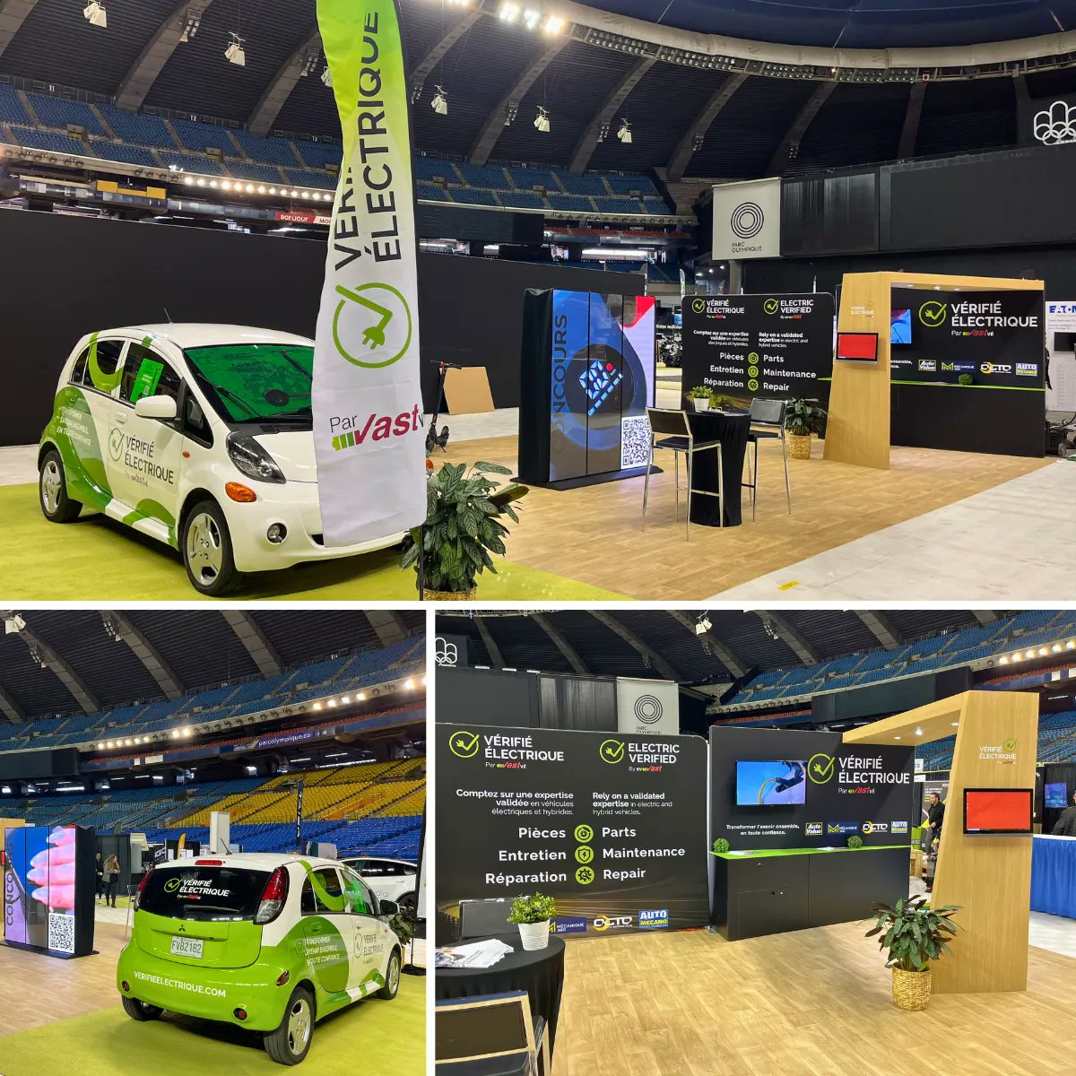 We had the pleasure of designing and building the booth for Del Vasto when they exhibited at the Electric Vehicle Show in Montreal back in April, and here is a look at it!
<a href="/VasAutocentre/">Vas Auto Centre</a>
#eventprofs #tradeshow #booth #exhibition #events #eventplanning