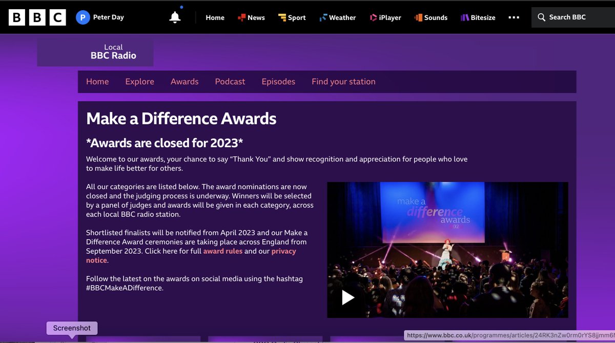 Independent4B's tweet photo. Been nominated for this. So proud of my community BBC Shropshire Community Award. Never stop believing you can make a difference. https://t.co/qQkUD1loLh
