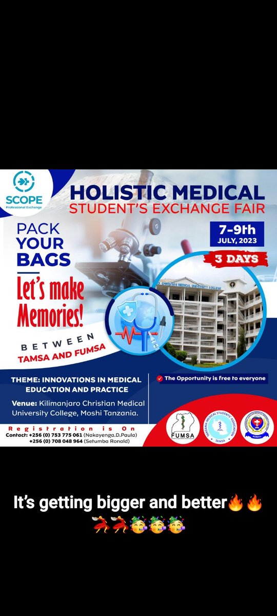 STANDING COMMITTEE ON PROFESIONAL EXCHANGE ~FUMSA tweet media