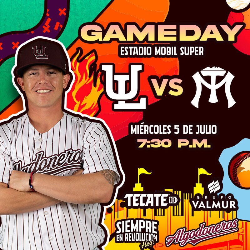 AlgodonerosUL's tweet photo. De #Torreón a #Monterrey 🚌 en la distancia… apoyemos a nuestro equipo 🙌🏻

⚾️Playball 7:30pm 
Síguelo en:
📲FoxSports digital 
📺GrandSlam TUDN 
📺Megasports 
📺Multimedios 
📲Facebook 
📲JonrónTV 
📻KiuuFM 91.1 

#SiempreEnRevolución 😎 hey ‼️ 

Presentado por @tecate #Valmur https://t.co/SmmI7sMN2i
