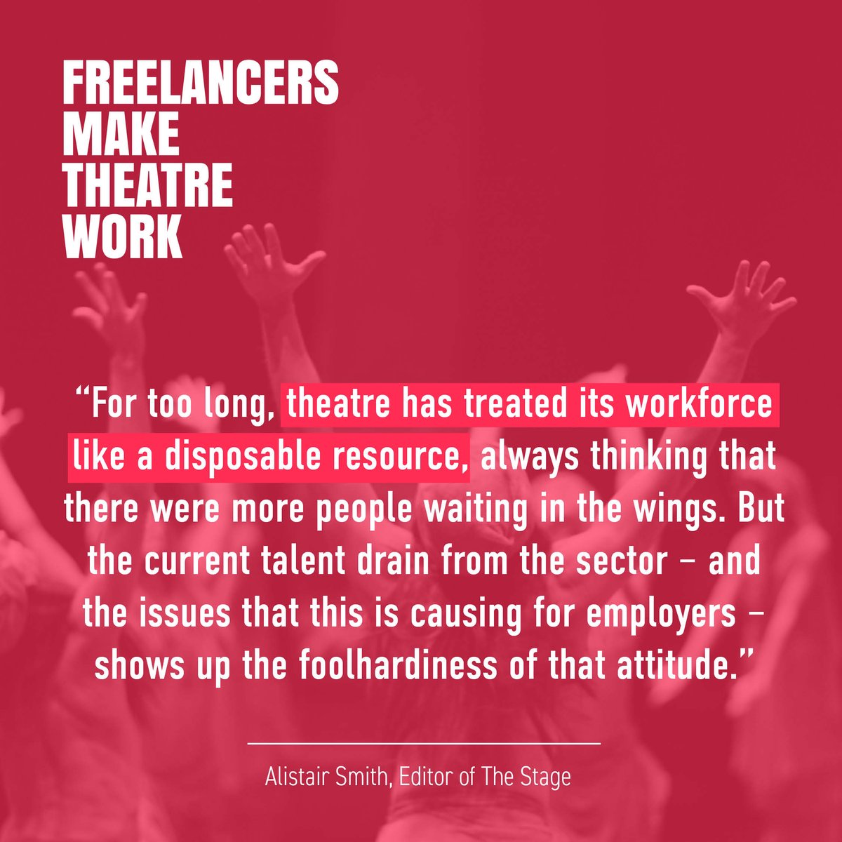 Freelancers Make Theatre Work tweet media
