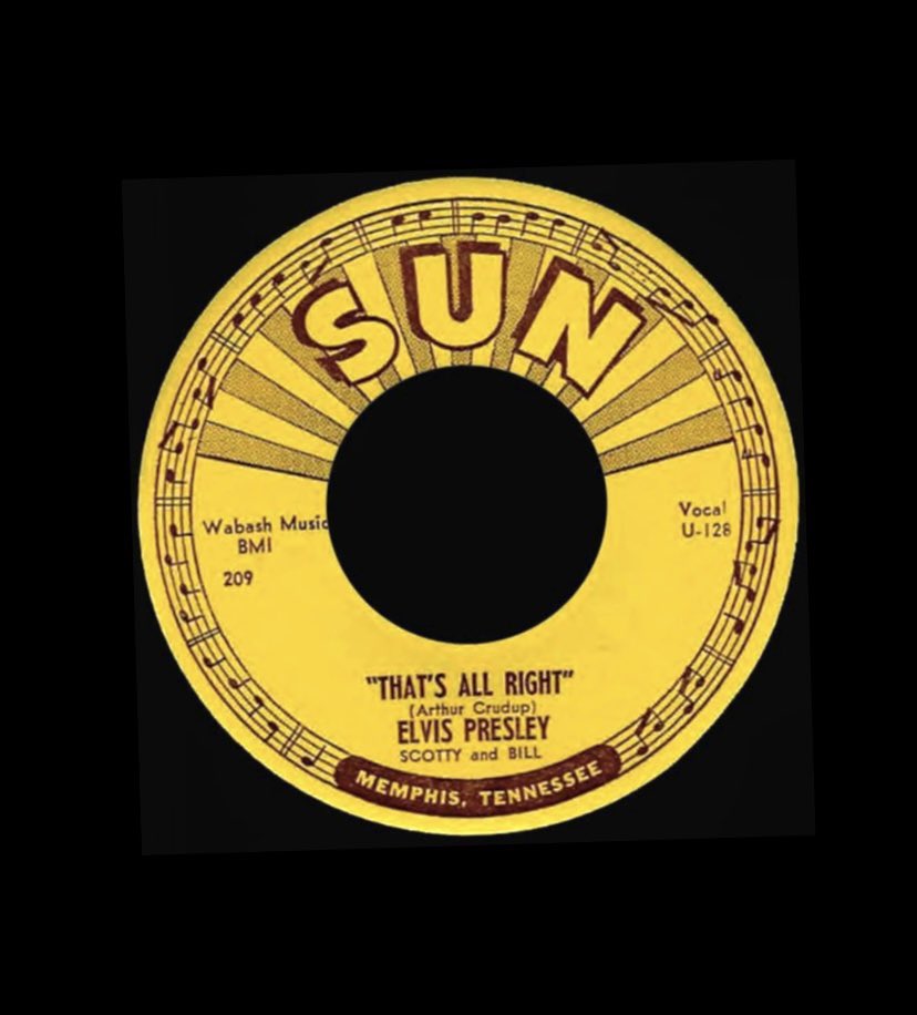 On this date back in 1954, the world would be changed forever.  #Memphis #SunRecords #ElvisHistory #ElvisPresley #ScottyMoore #BillBlack #SamPhillips #Elvis1954 #Elvis2023