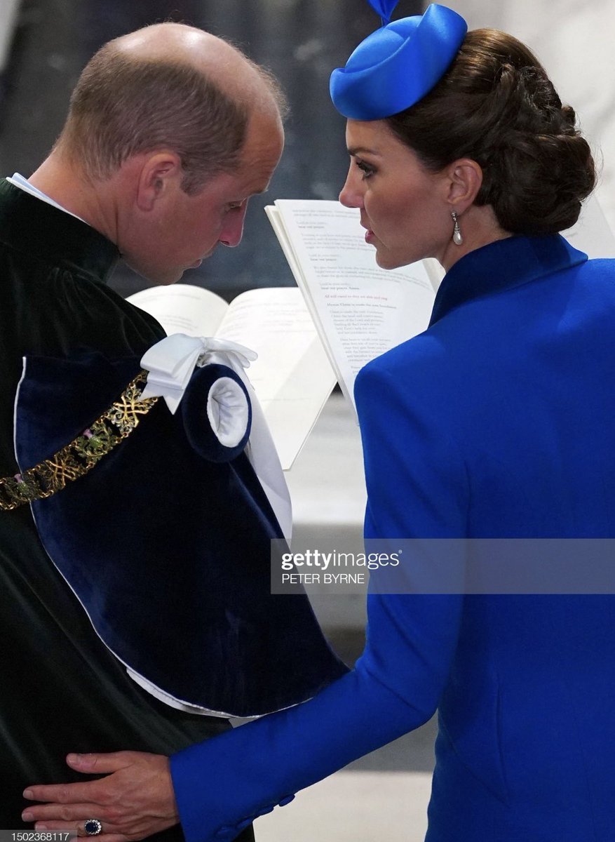 RoyallyBelle_'s tweet photo. Catherine and William in St Giles Cathedral today💙 https://t.co/Cspky4QAc7
