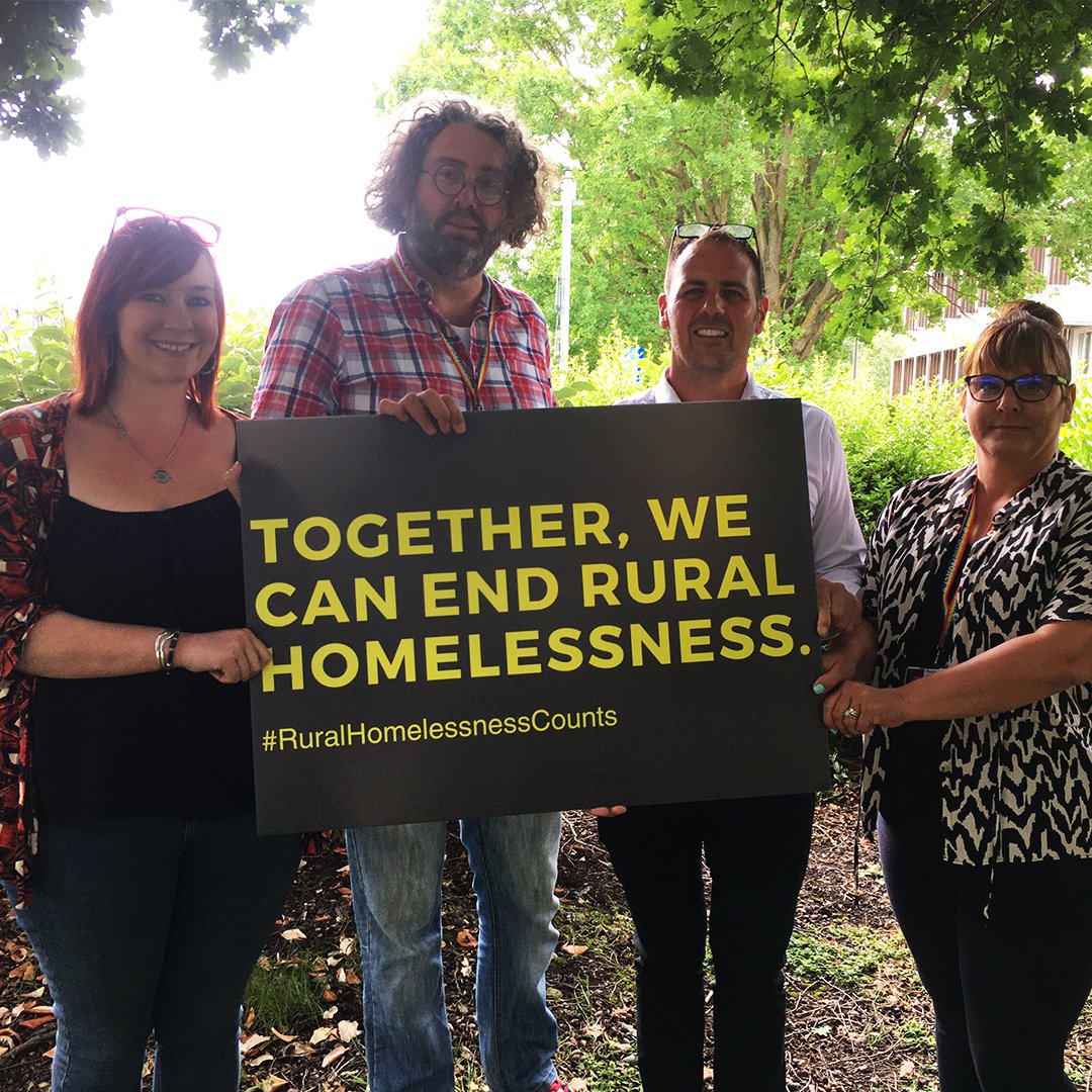 Porchlight1974's tweet photo. Rural homelessness is a growing and important issue.

People who are homeless in rural locations aren't getting the help they need. They're  hard to find and are cut off from support.

We've joined a coalition of organisations looking to change this.

#RuralHomelessnessCounts https://t.co/nMKy8pn1X6