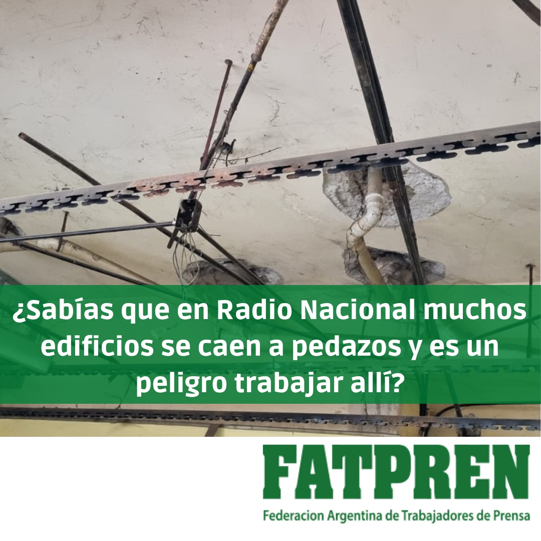 Otro día de miércoles en Radio Nacional 

#RadioNacionalEnEmergencia 
#ElSueldoNoAlcanza 
#LaSalidaEsColectiva