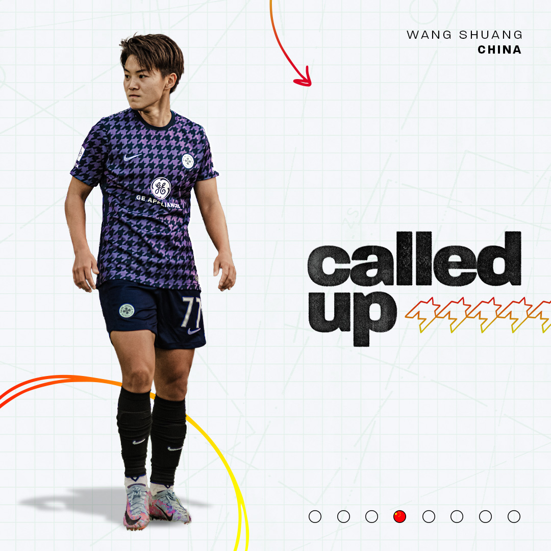 RacingLouFC's tweet photo. Our Steel Rose 🌹🇨🇳

@wangshuang7 has been named to China’s World Cup roster! https://t.co/J4ibyn4zsD