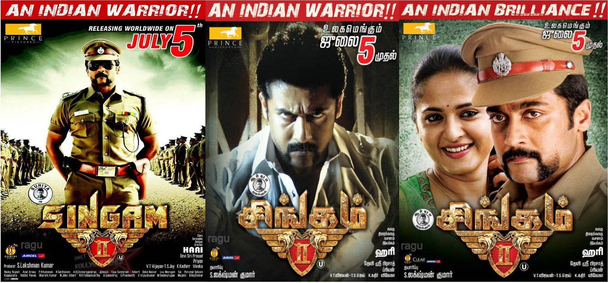 ursniresh's tweet photo. #10YearsOfSingam2 

@Suriya_offl @MsAnushkaShetty @ihansika #Vivekh @ThisIsDSP #DeviSriPrasad #DSP #Anushka  #Suriya #10YearsOfBBSingam2 https://t.co/wyNCcIk78a