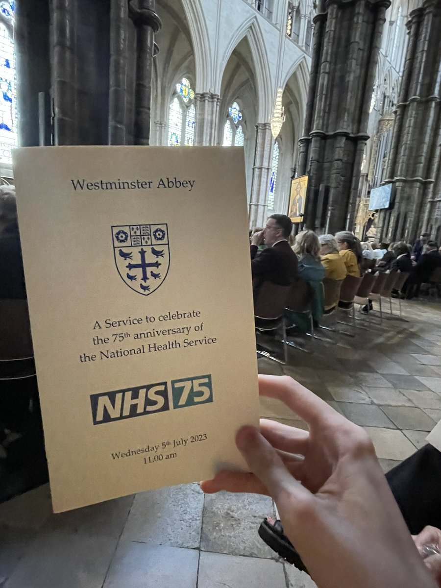 tobyhancock3003's tweet photo. So amazing to represent @GreatOrmondSt @Gosh_Volunteers at Westminster Abbey on the 75th birthday of the NHS! Thank you to all the staff across the NHS that have cared for me over my lifetime! #NHS75 https://t.co/DFspGPvy4V
