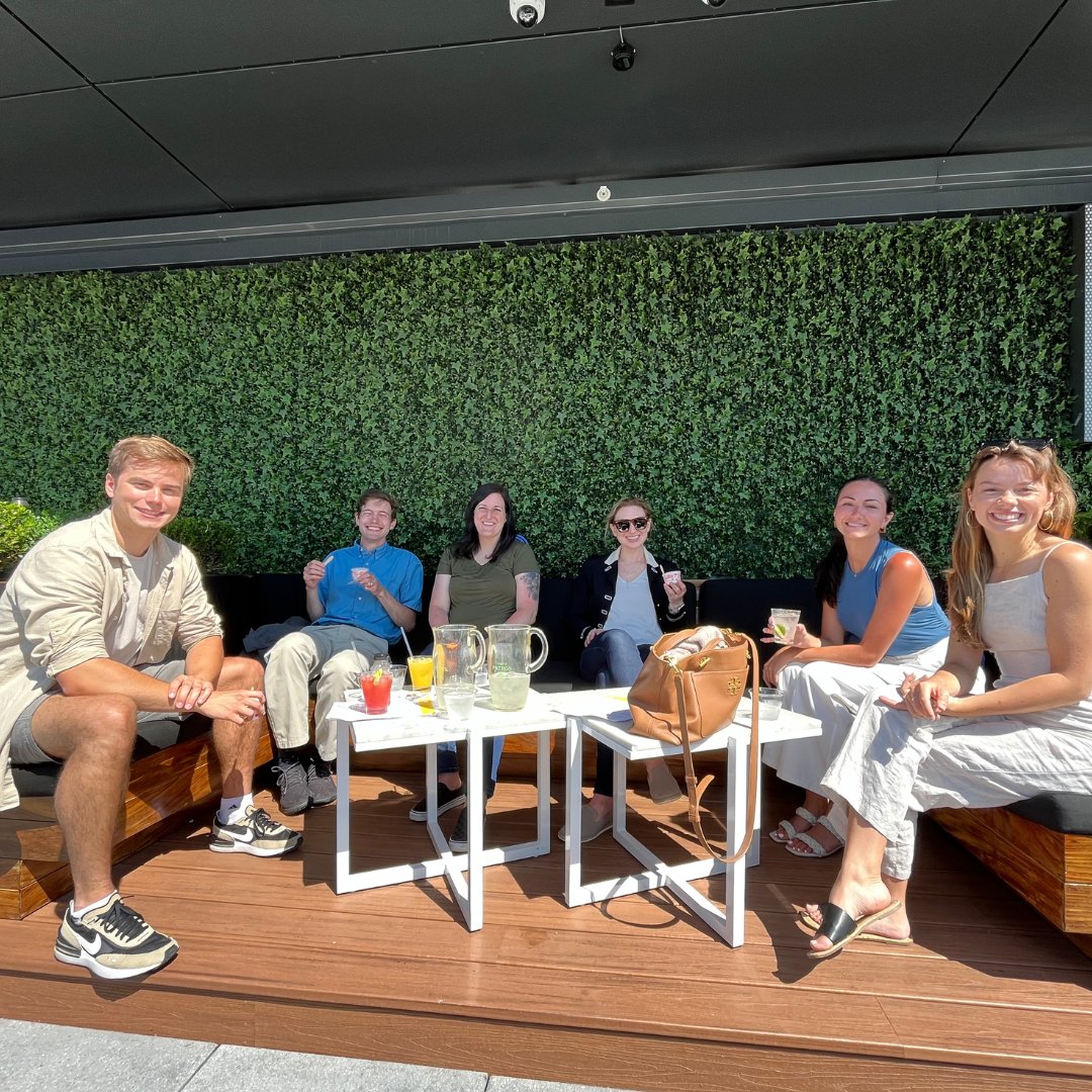 BHStaffingGroup's tweet photo. Last month, Beacon Hill's Marketing Team got together in Boston where they got to enjoy lunch by the water with their friends at @imarcagency, a sunny sail on the Boston Harbor, a rooftop happy hour and an Italian dinner in the Seaport!

#EmployingTheFuture #ExpertsAtWork #GoHire https://t.co/s5jPTnbpxB