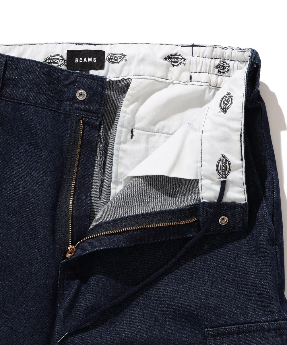 fullress's tweet photo. Dickies × BEAMS / 別注 デニム ダブルニー カーゴパンツが9月上旬発売 (ディッキーズ ビームス)

・BEAMS オンライン 先行予約

https://t.co/k4I5axe2ru https://t.co/hhFxT4AbUZ
