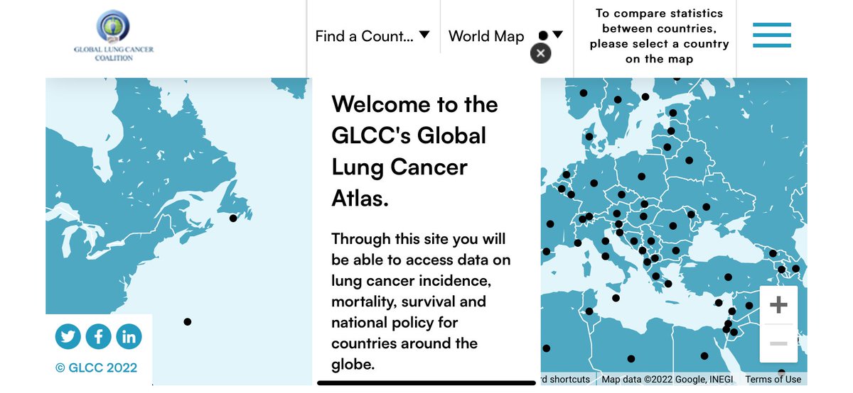 globalungcancer's tweet photo. Every 30 seconds, someone, somewhere dies of #lungcancer. To learn more about how #lungcancer affects different countries across the world, look up our refreshed #eAtlas available at: https://t.co/S3kiKrTXSr https://t.co/rFo355bhsj
