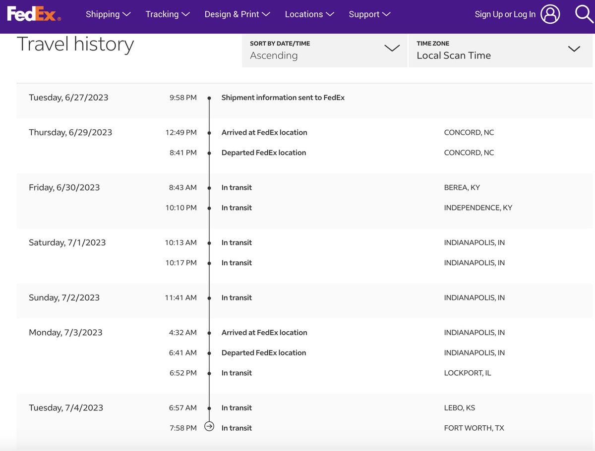 ivancoco's tweet photo. @soccerdotcom your shipping service is horrendous. If I spend $250 on your website, my expectation is to have my item within 5 days. Or at least when you told me I���d have it. You need a better contract with FedEx or a better carrier.
#yourshippingsucks https://t.co/hK9bPChcjQ