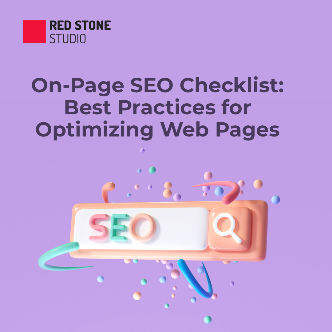 RedStoneStudio2's tweet photo. 🔍 Looking to improve your on-page SEO game? Look no further! Check out our blog post on: "On-Page SEO Checklist: Best Practices for Optimizing Web Pages."
🔗 https://t.co/9LV4RiuM9a
#OnPageSEO #SEOchecklist #DigitalMarketing #RedstoneStudio #WebOptimization #OrganicTraffic https://t.co/2oXJfX5GvN