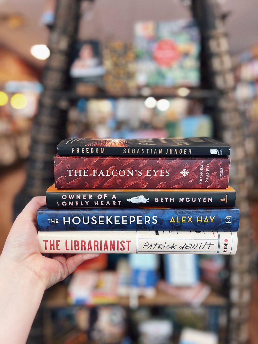 Check out our mini stack from #newreleasetuesday this week with some amazing new titles in Fiction, Memoir and Sociology! 

#northshirebookstore #saratogaspringsny #shoplocal #newreleases