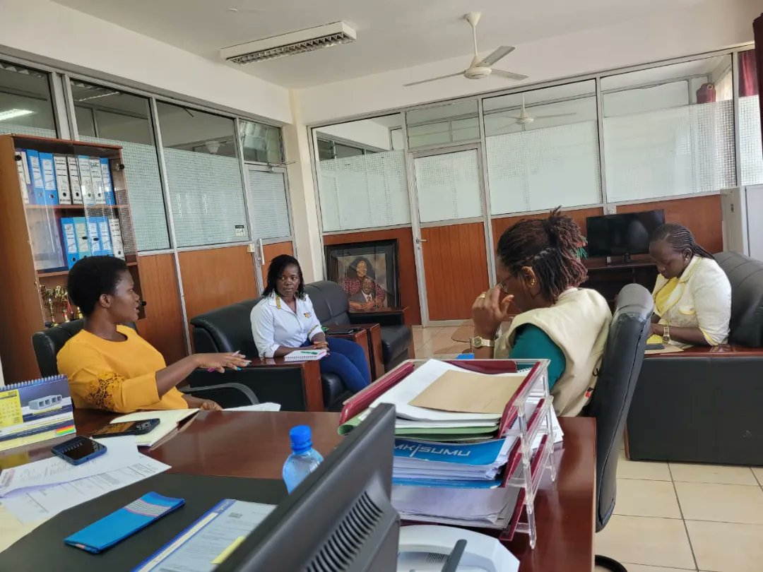mms_kenya's tweet photo. Today, the MMS-K team had the incredible opportunity to pay a courtesy call on Kisumu County CECM Gender, Sports and Culture Hon. Beatrice Wadianga and her Director Nancy Magdaline at her offices! 

#MMSK #CECMVisit #Partnerships #WorkingTogether #PositiveChange #Collaboration https://t.co/eT2vxuaAw5