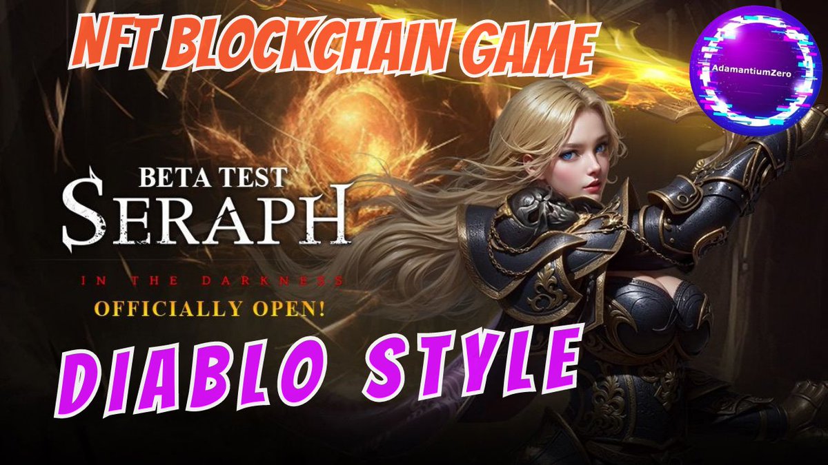 AdamantiumZero's tweet photo. SERAPH: In the Darkness😈
⏯️https://t.co/PKarv0J4LZ📽️
Intro & Gameplay of @Seraph_crypto, Beta Test🙂
NFT RPG, a dark Diablo-style game⚔️
#SeraphITD #SeraphCrypto #SeraphInTheDarkness https://t.co/Tt4iDnU9tk