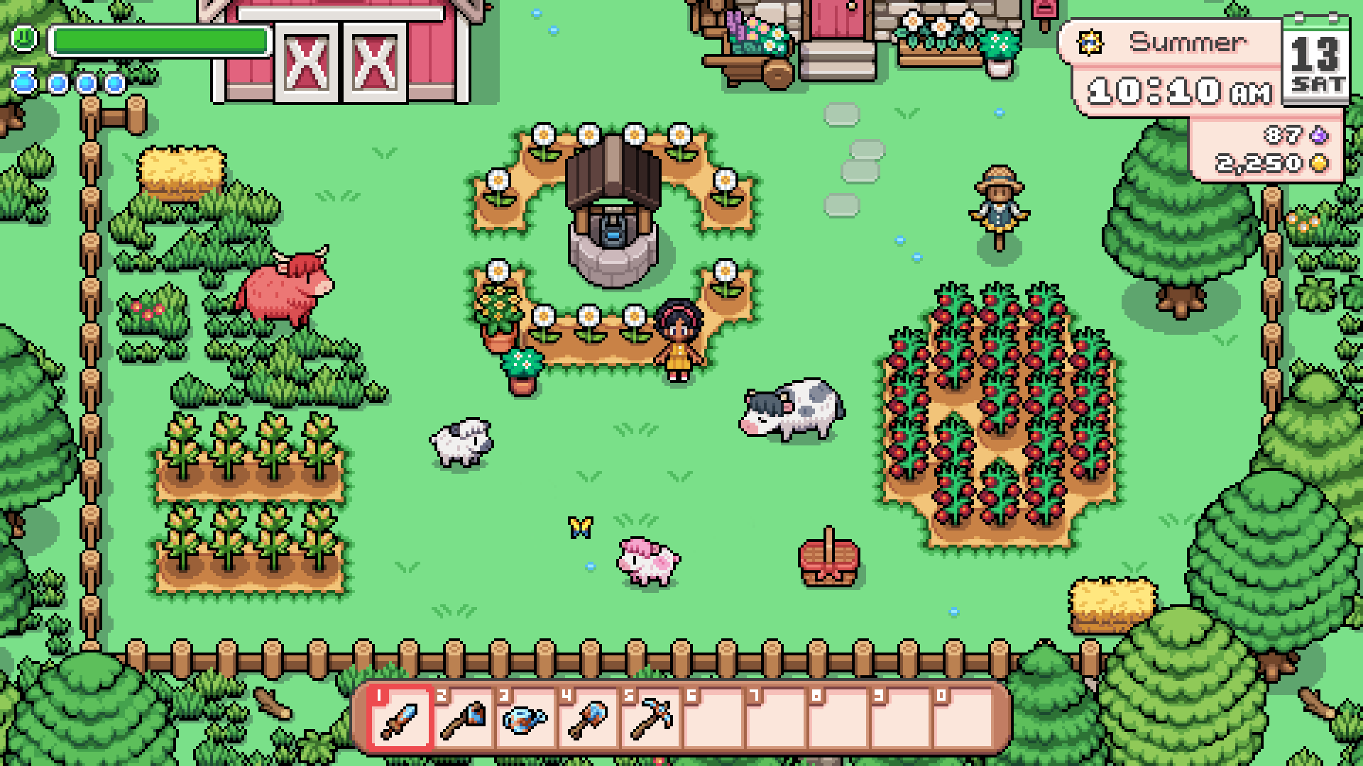 Fields of Mistria on Twitter: "Meet the adorable cows of Mistria! From ...