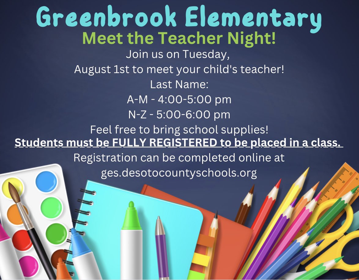 We are getting everything ready to welcome our little Chargers back to school! Join us for Meet the Teacher night!! Make sure your student is completely registered so they can meet their teacher on August 1st! Can’t wait to see you there!!