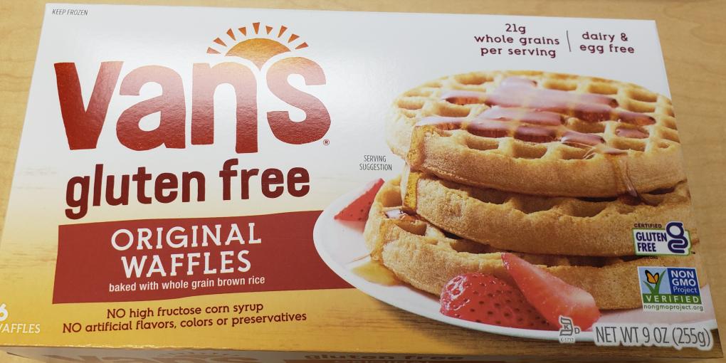 FDArecalls's tweet photo. Urgent Food Recall of Van’s Gluten Free Original Waffles Due to Potential Presence of Undeclared Wheat Allergen https://t.co/KFE4rpF9wp https://t.co/NeBMkw49nw