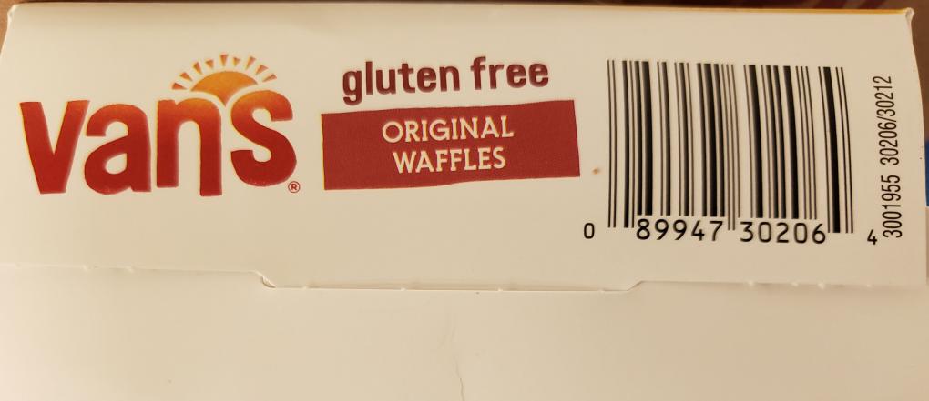 FDArecalls's tweet photo. Urgent Food Recall of Van’s Gluten Free Original Waffles Due to Potential Presence of Undeclared Wheat Allergen https://t.co/KFE4rpF9wp https://t.co/NeBMkw49nw