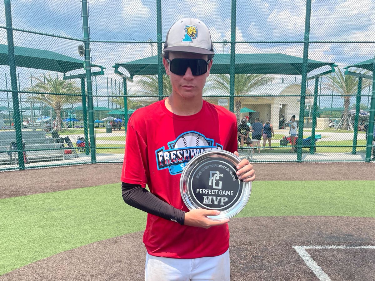 PG_Tourney's tweet photo. 15U Independence Showdown

🏆Champion: Florida Sluggers 2026
🥈Finalist: Freshwater Storm 15u Underclass
🏅MVP: Sam Figueroa
🏅MVPitcher: Elijah Rivera https://t.co/QzSLDgK4Z6
