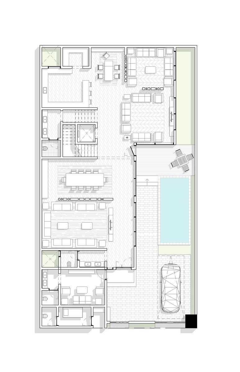 LineArchitects1's tweet image. من أعمالنا في التصميم المعماري
مخطط الدور الارضي.

أعطينا ملاحظات على المخطط فضلا