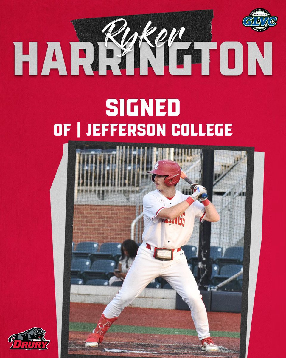 DruryBaseball's tweet photo. Welcome @HarringtonRyker back home. The Republic HS standout put up a .938 OPS with 16 extra base hits in 140 AB’s. Also worked 24 walks around his 42 hits. https://t.co/Are5QPy1Fi