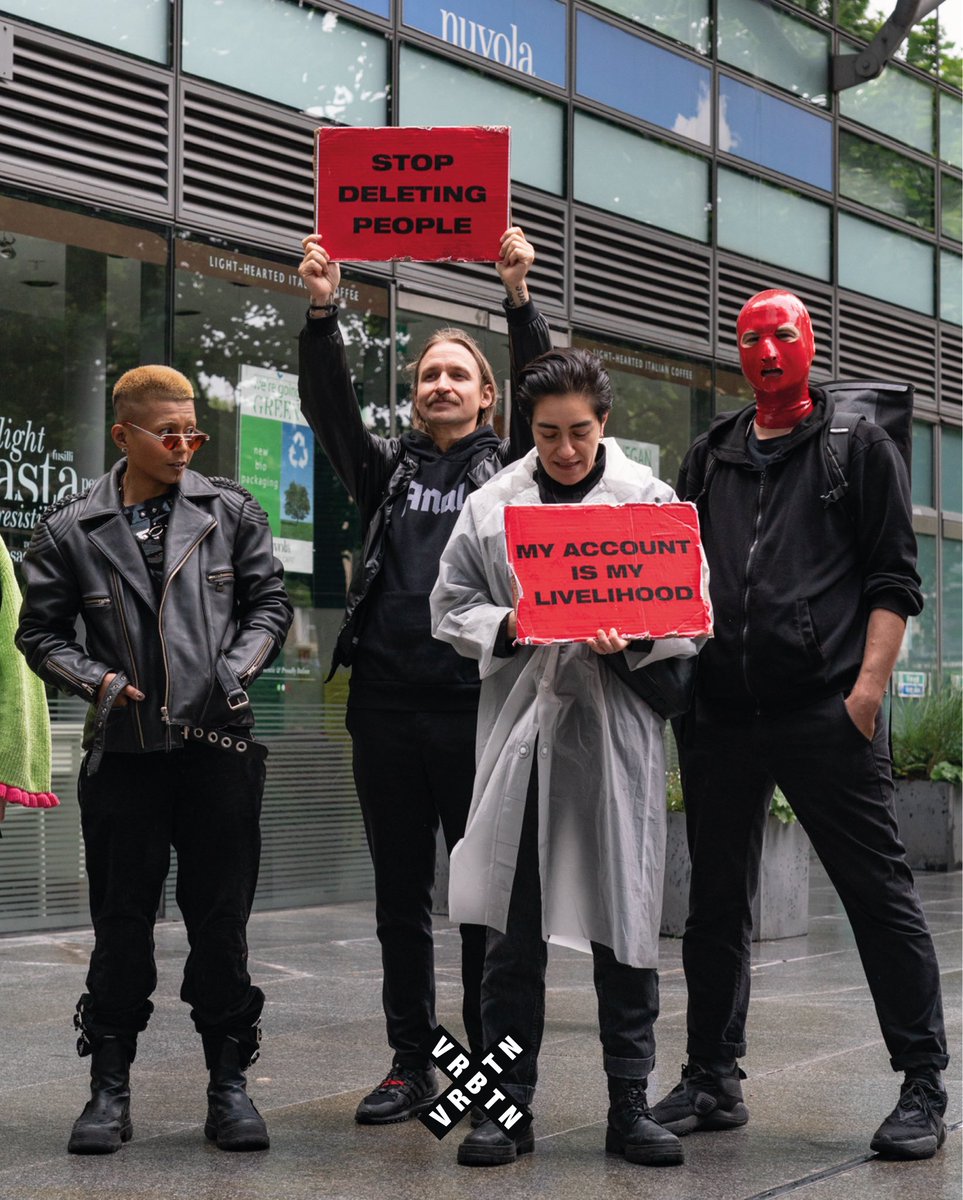 KlubVerboten's tweet photo. One week of non-stop fighting is behind us but the battle for acceptance and against censorship is not over. The blueprint is there. Wherever you are in the world - unite &amp; organise. Thank you all soo much for the support over the last week. We love you. #stopdeletingus https://t.co/NoufrRFeJ3