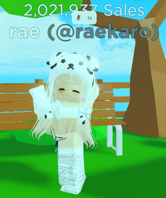 raekaro's tweet photo. 2,000,000 CLOTHING SALES!!! 🤍
- fially after yrs I have finally reached 2 million clothing sales.
- thank you all so much, i really truly appreciate it... Clothing was my initial passion trough which i could express my creativity and it has a really special place in my heart forever.

@Roblox #Roblox #RobloxDev #RobloxClothing