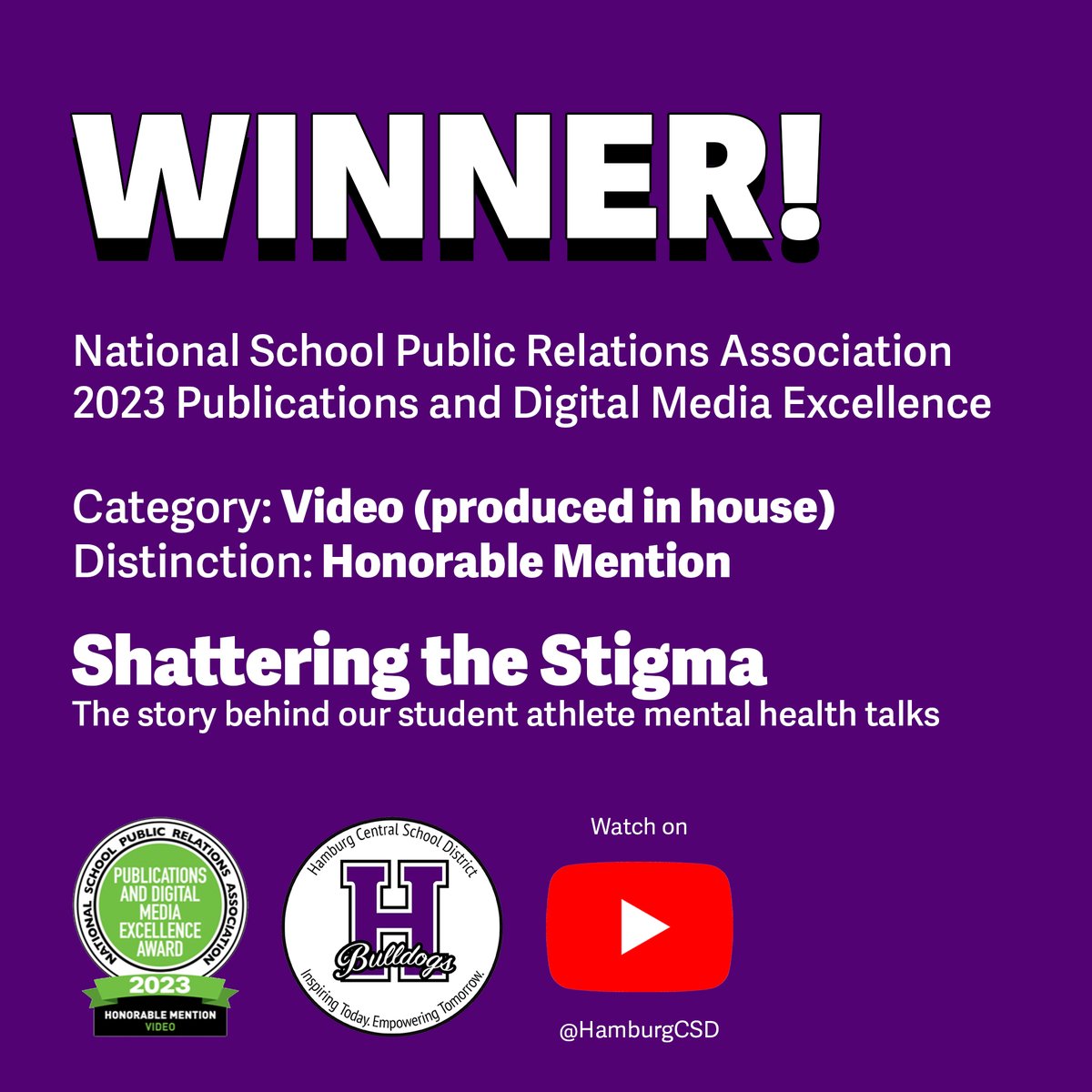 Hamburg Central School District tweet media