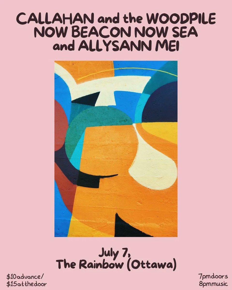 friends and peers in ottawa, on --- this friday we rip the rainbow bistro, classic spot, one of our faves 🌈

if you're not seeing <a href="/Weezer/">weezer</a> at <a href="/ottawabluesfest/">Ottawa Bluesfest</a> , come say wassup!