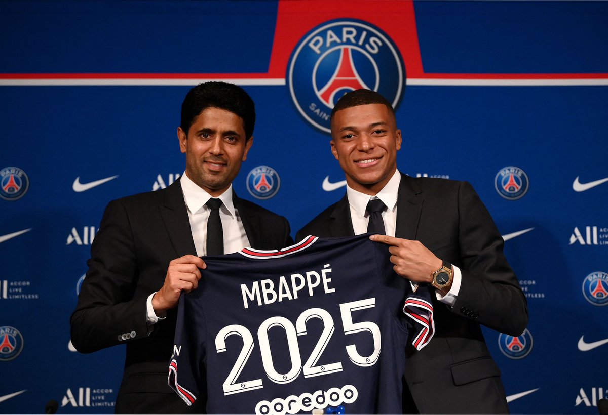 PSG president Al-Khelaifi: “Mbappé has said that he will not leave for free. If he changed his mind, it is NOT my fault”. ⚠️🇫🇷 #PSG