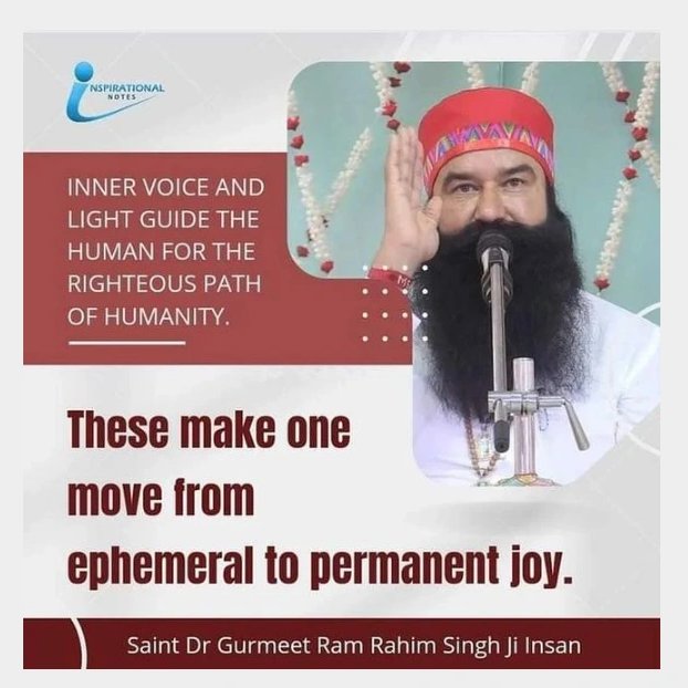 insanaman98's tweet photo. #UnlockYourPotential we can adopt meditation and taking god's name every time .
#KarmYogGyanYog
#RightKnowledgeRightDeeds
Saint Dr Gurmeet Ram Rahim Singh Ji Insan. https://t.co/fOQ1K7hpr7